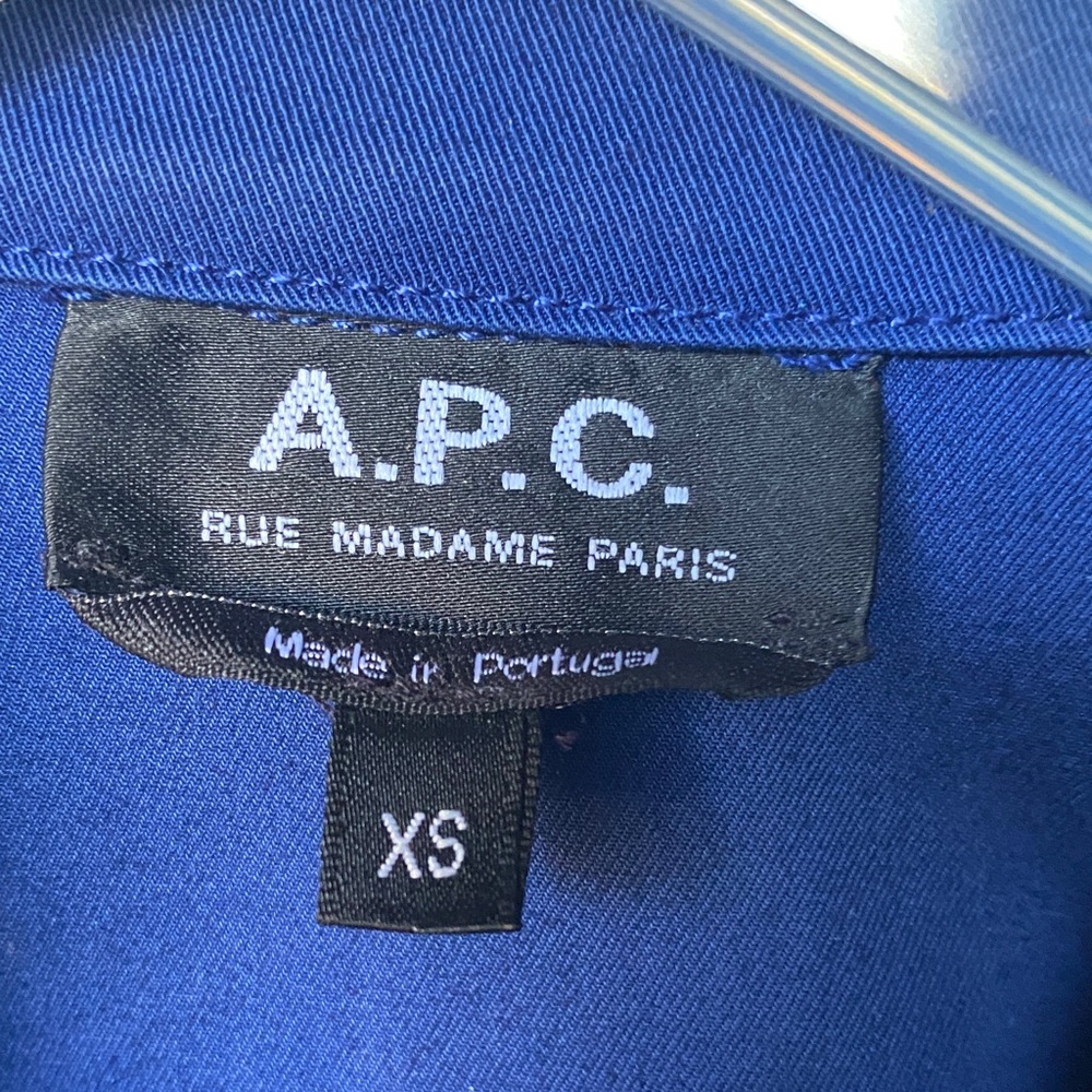 A.P.C. Men’s c small Cobalt Blue jacket - Picture 3 of 13